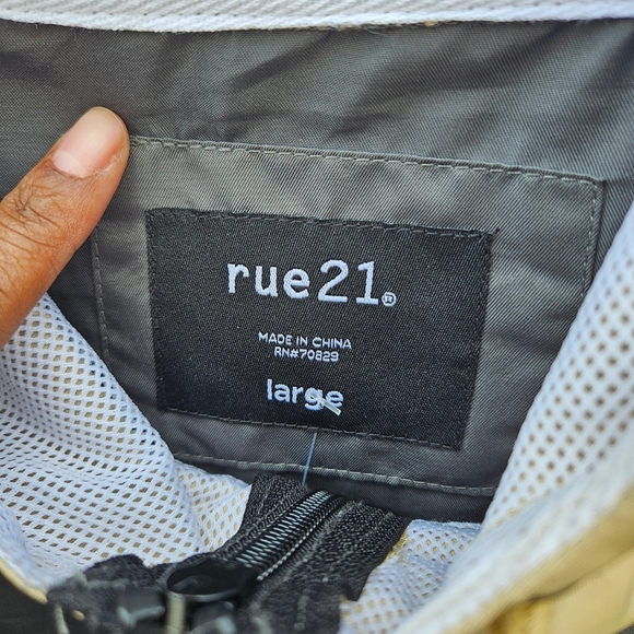 Rue21 Windbreaker Anime Graphic Jacket Size L - Picture 6 of 11